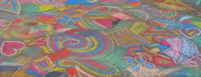 Sidewalk Chart Art